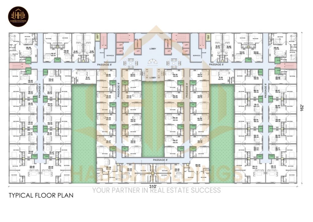 Al-Waiz Tower Floor Plan and Pricing
