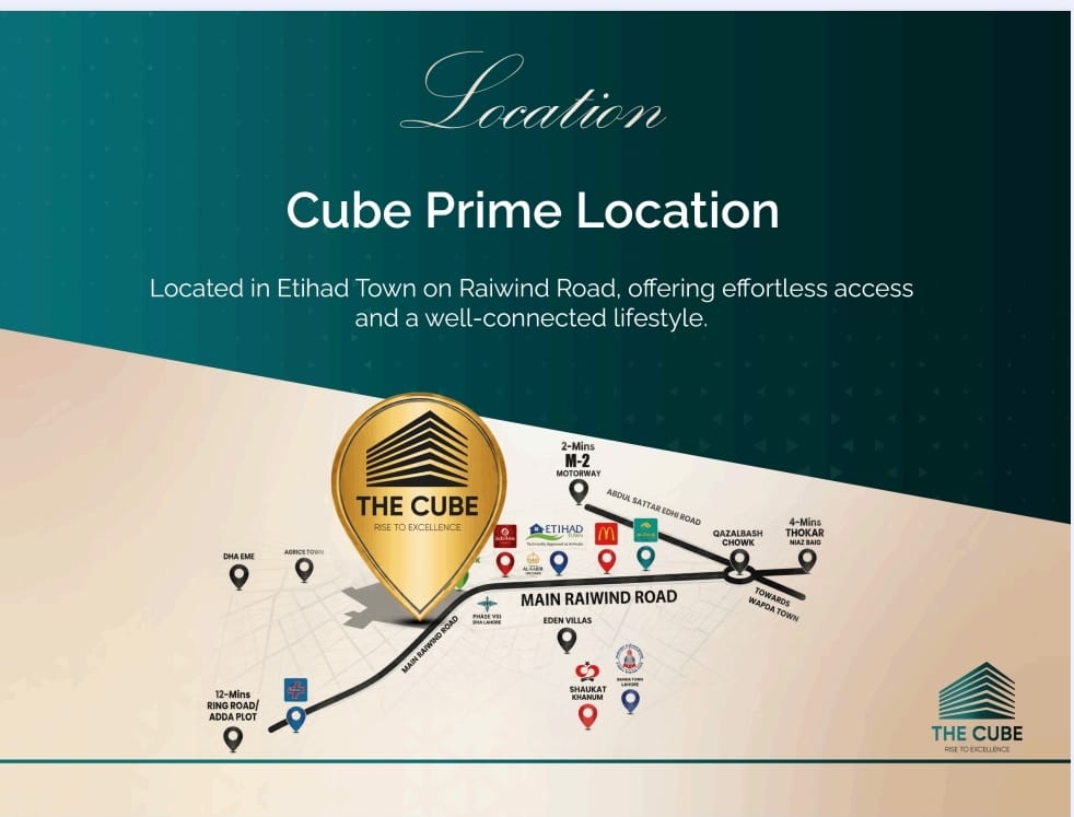 The Cube Lahore Investment Guide 2026: Location, Payment Plan, and Capital Appreciation