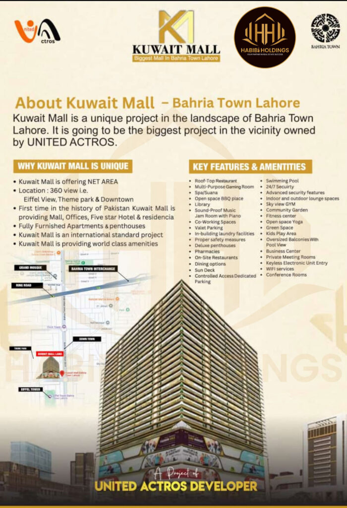 Bahria Town Lahore: A Modern Living Experience with Endless Opportunities